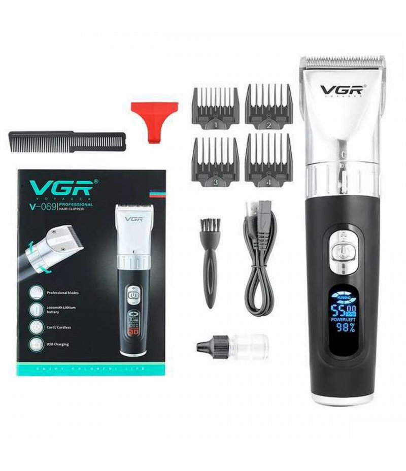 БП Триммер USB Charging VGR V-069 gray & black